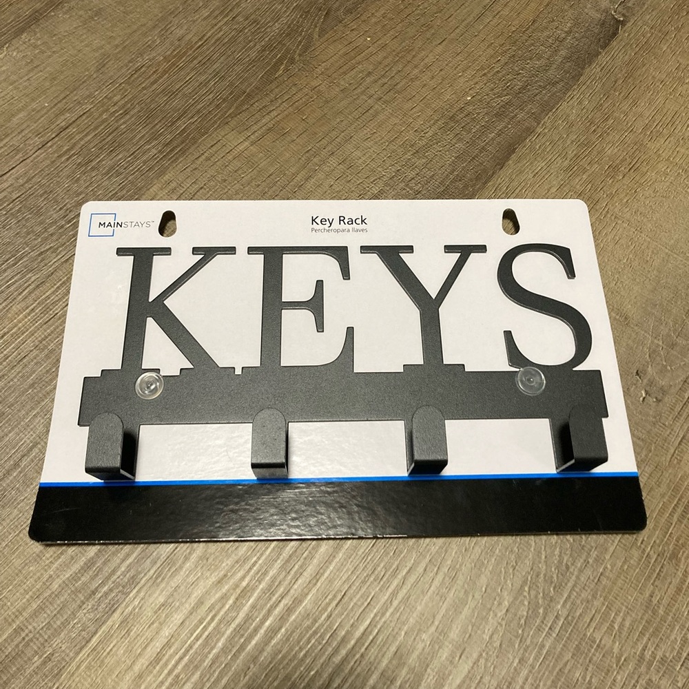 NWT Mainstays Black Key rack